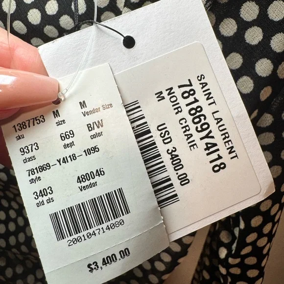 St Laurent dress